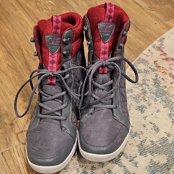 Rykä Aurora Women's Quilted High-Top Ankle Booties - Picture 1 of 3